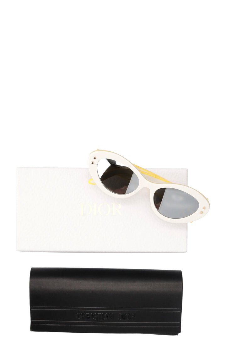 CHRISTIAN DIOR Diorpacific Sunglasses White B1U