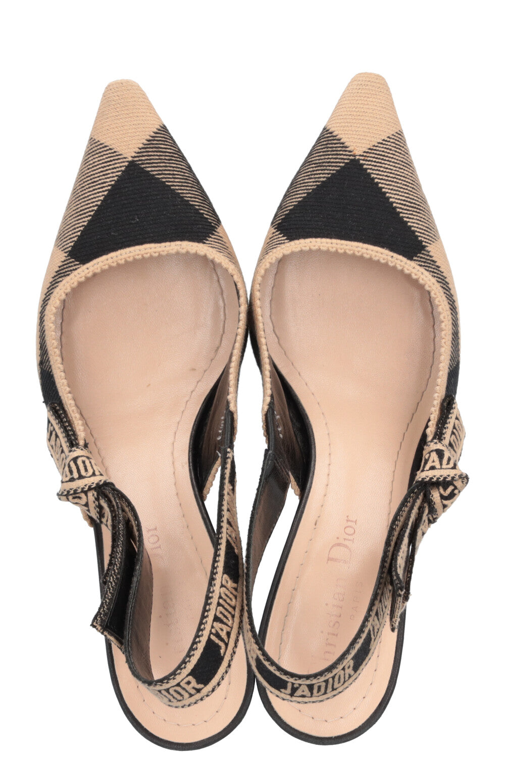 CHRISTIAN DIOR J'Adior Heels Beige Black – REAWAKE