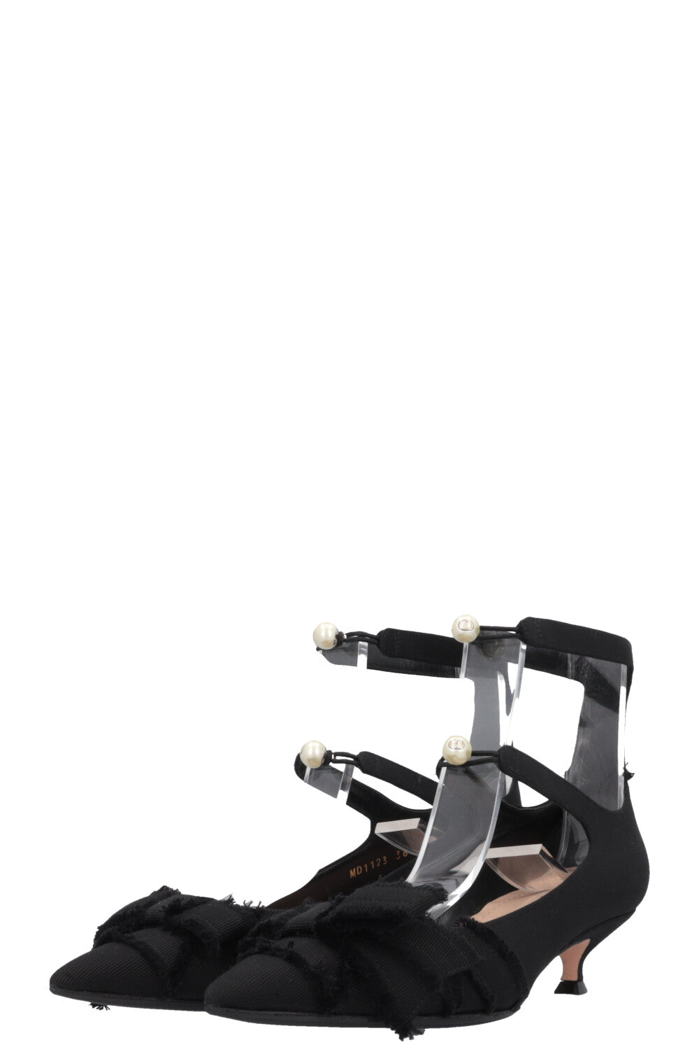 CHRISTIAN DIOR Adiorable Kitten Heels Black