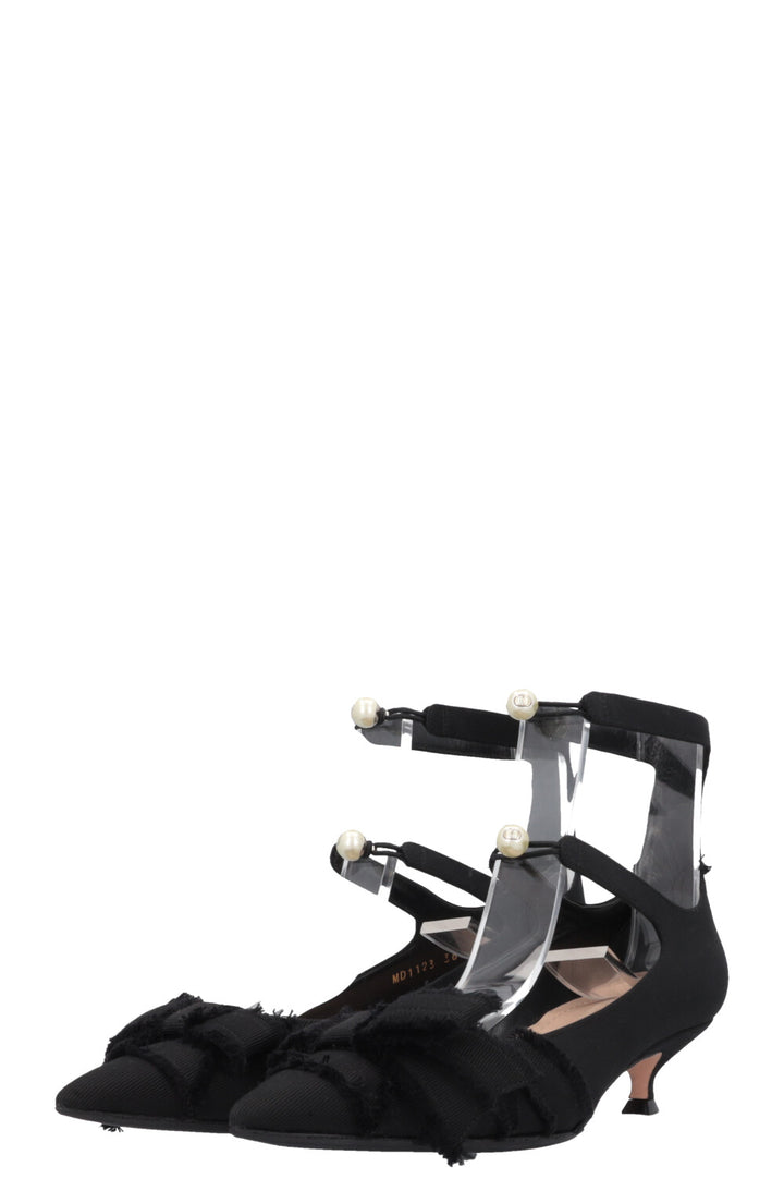 CHRISTIAN DIOR Adiorable Kitten Heels Black