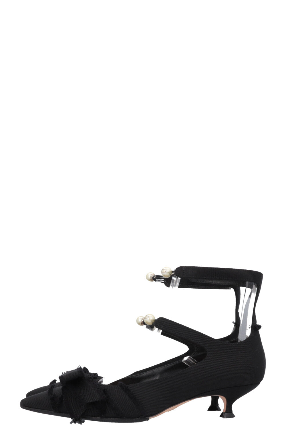 CHRISTIAN DIOR Adiorable Kitten Heels Black