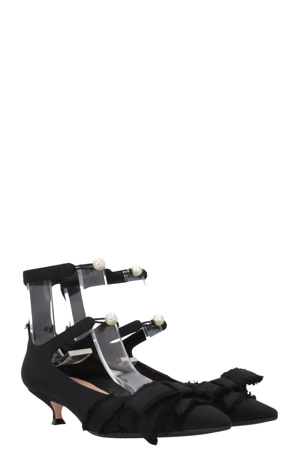 CHRISTIAN DIOR Adiorable Kitten Heels Black