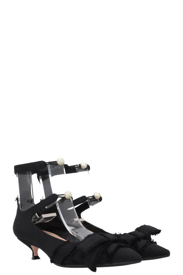 CHRISTIAN DIOR Adiorable Kitten Heels Black