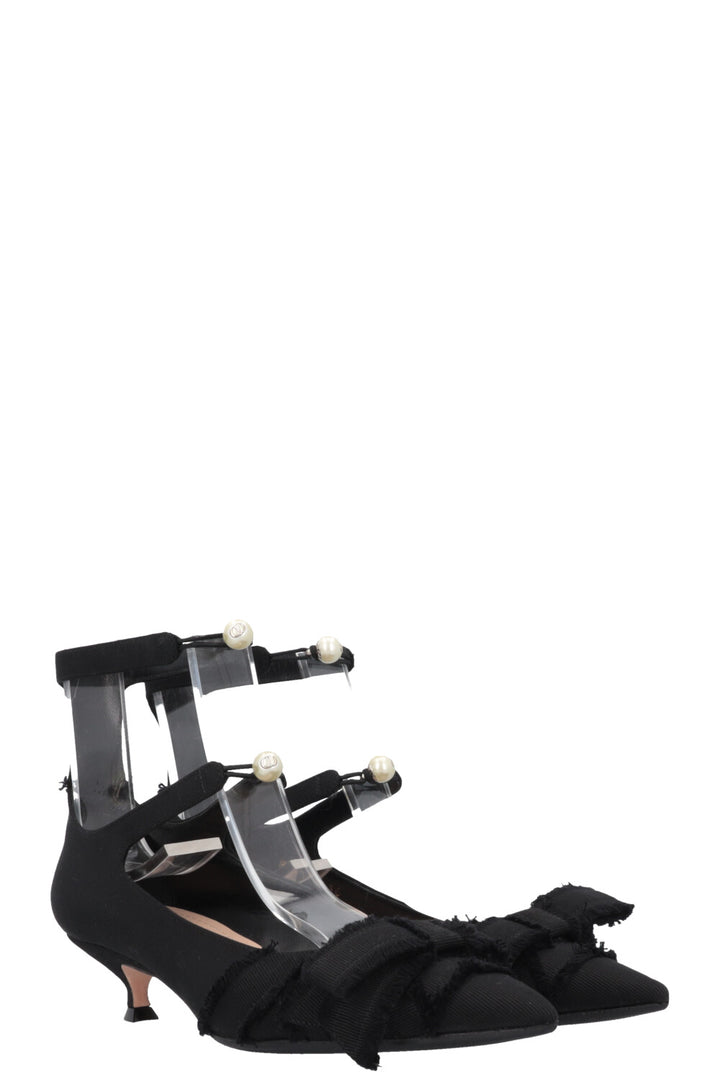 CHRISTIAN DIOR Adiorable Kitten Heels Black