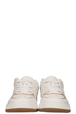 CHRISTIAN DIOR One Sneakers Gold&White