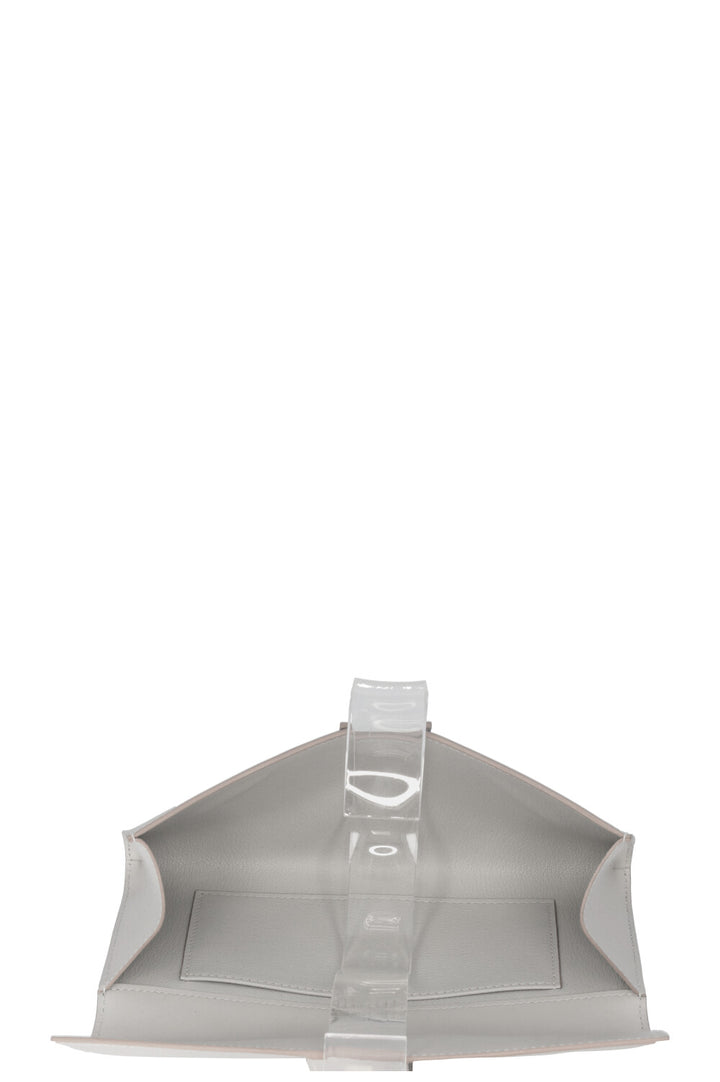 HERMÈS Mèdor 23 Clutch Swift Gris Perle