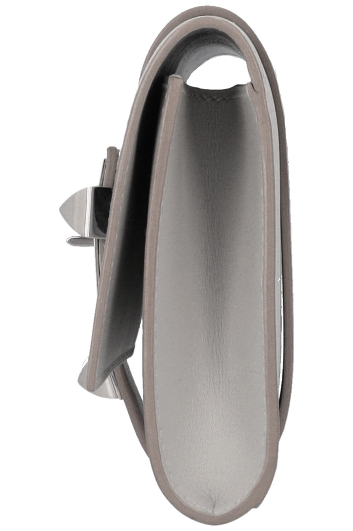 HERMÈS Mèdor 23 Clutch Swift Gris Perle
