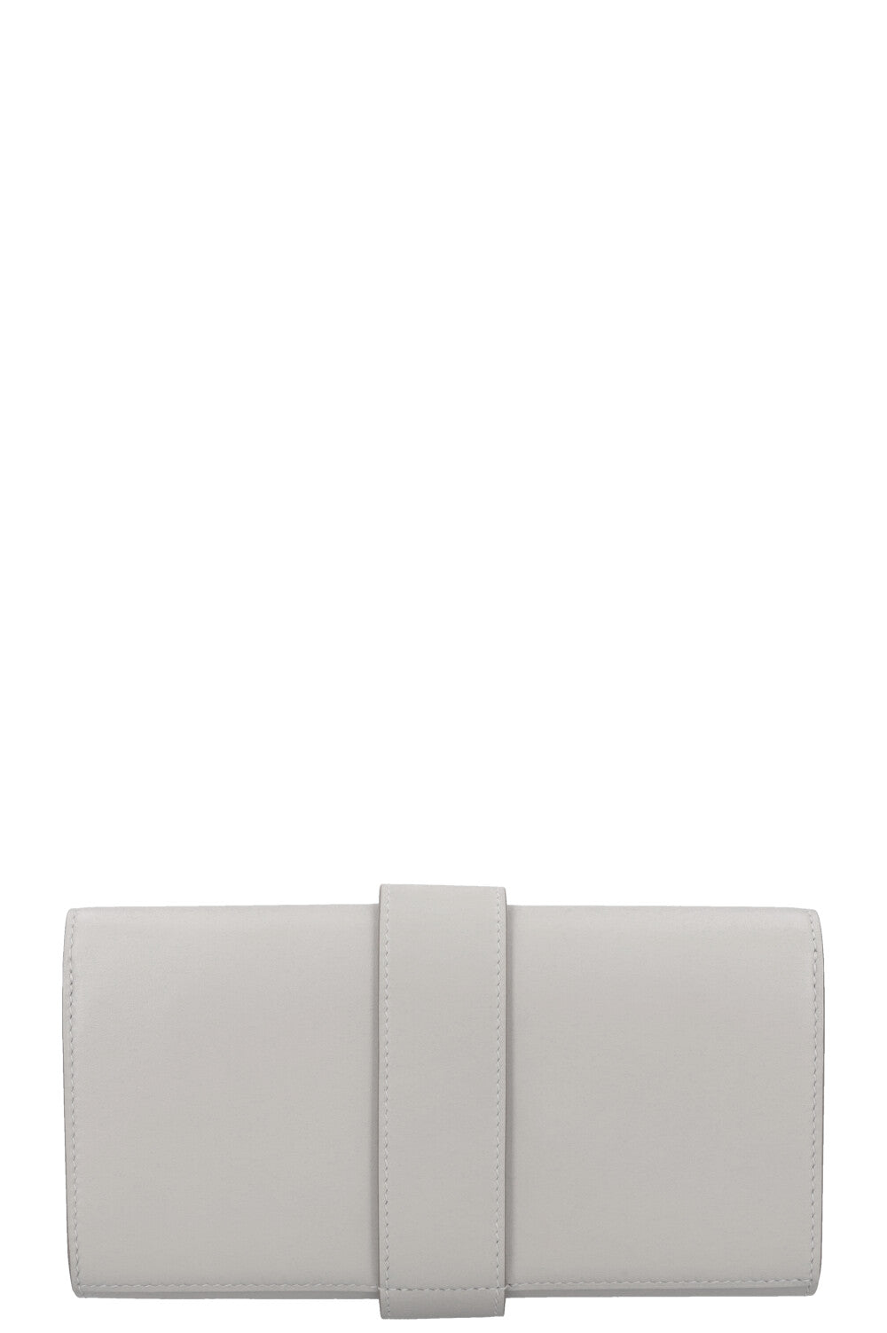 HERMÈS Mèdor 23 Clutch Swift Gris Perle
