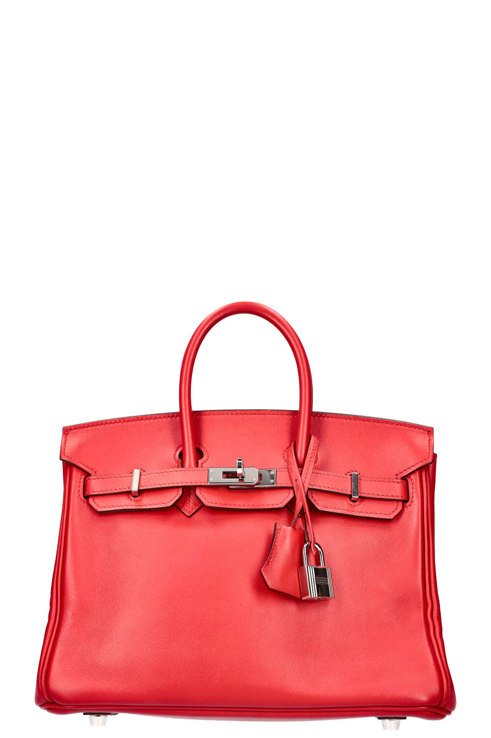 HERMÈS Birkin 25 Jonathan Leather Rouge de Coeur