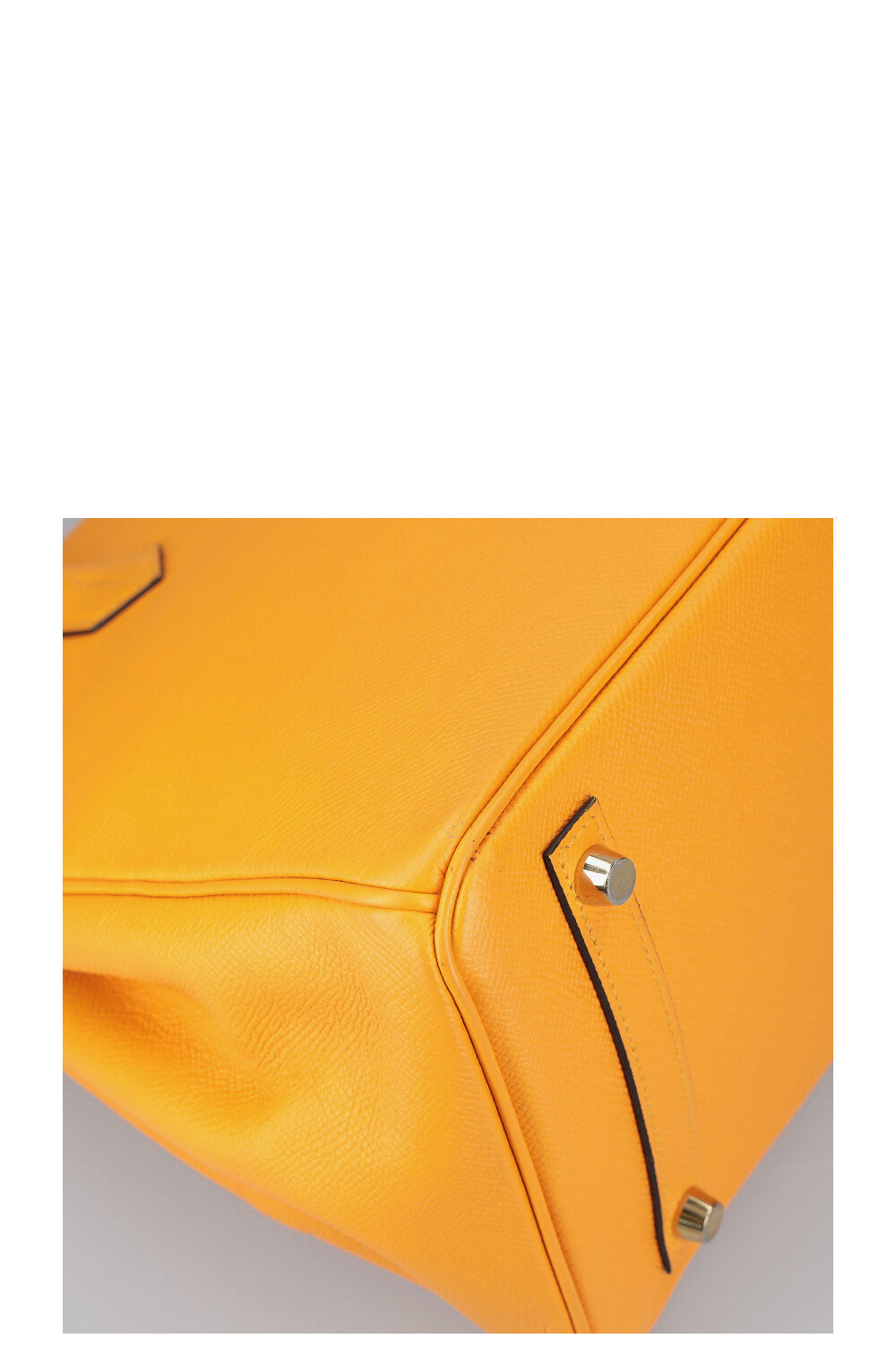 HERMÈS Horseshoe Birkin 30 Epsom Jaune D'Or