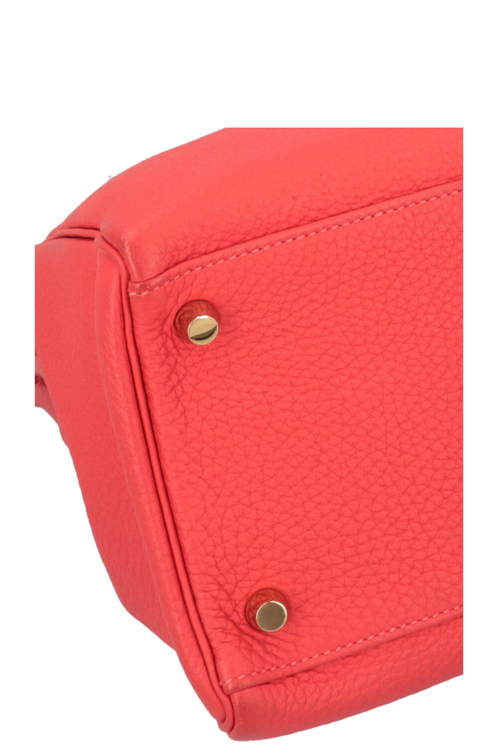 HERMÈS Kelly 35 Togo Rose Texas