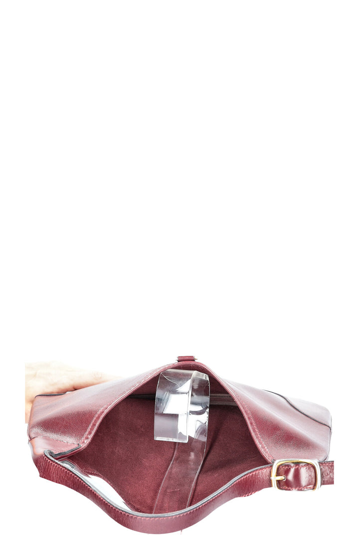 HERMÈS Trim Bag 31 Bordeaux