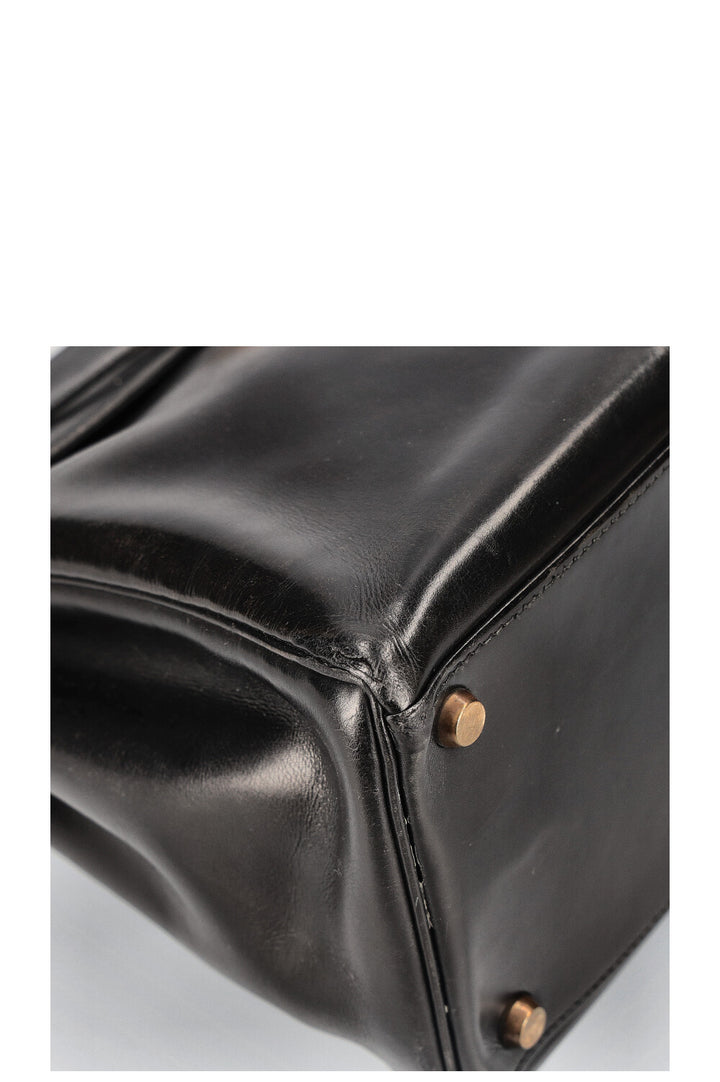 HERMÈS Kelly 32 Coffret Noir
