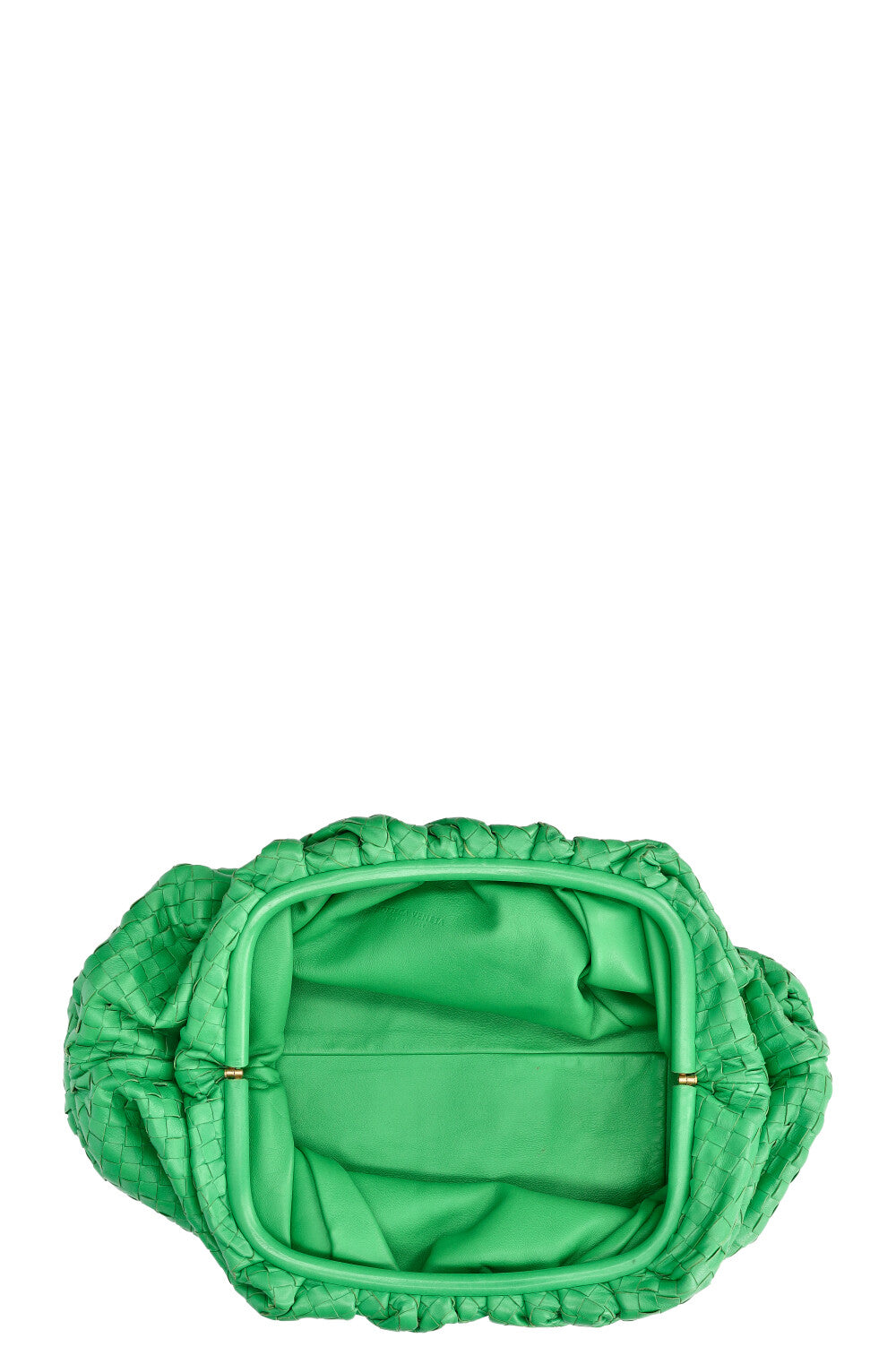 BOTTEGA VENETA Pouch Intrecciato Parakeet Green