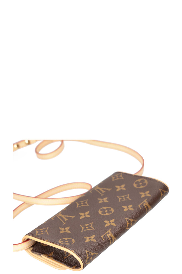 LOUIS VUITTON Florentine Crossbody Bag Monogram Canvas