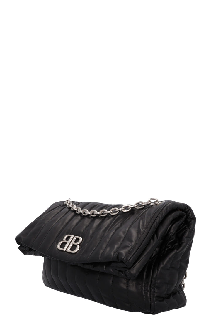 BALENCIAGA Monaco Bag Medium Black