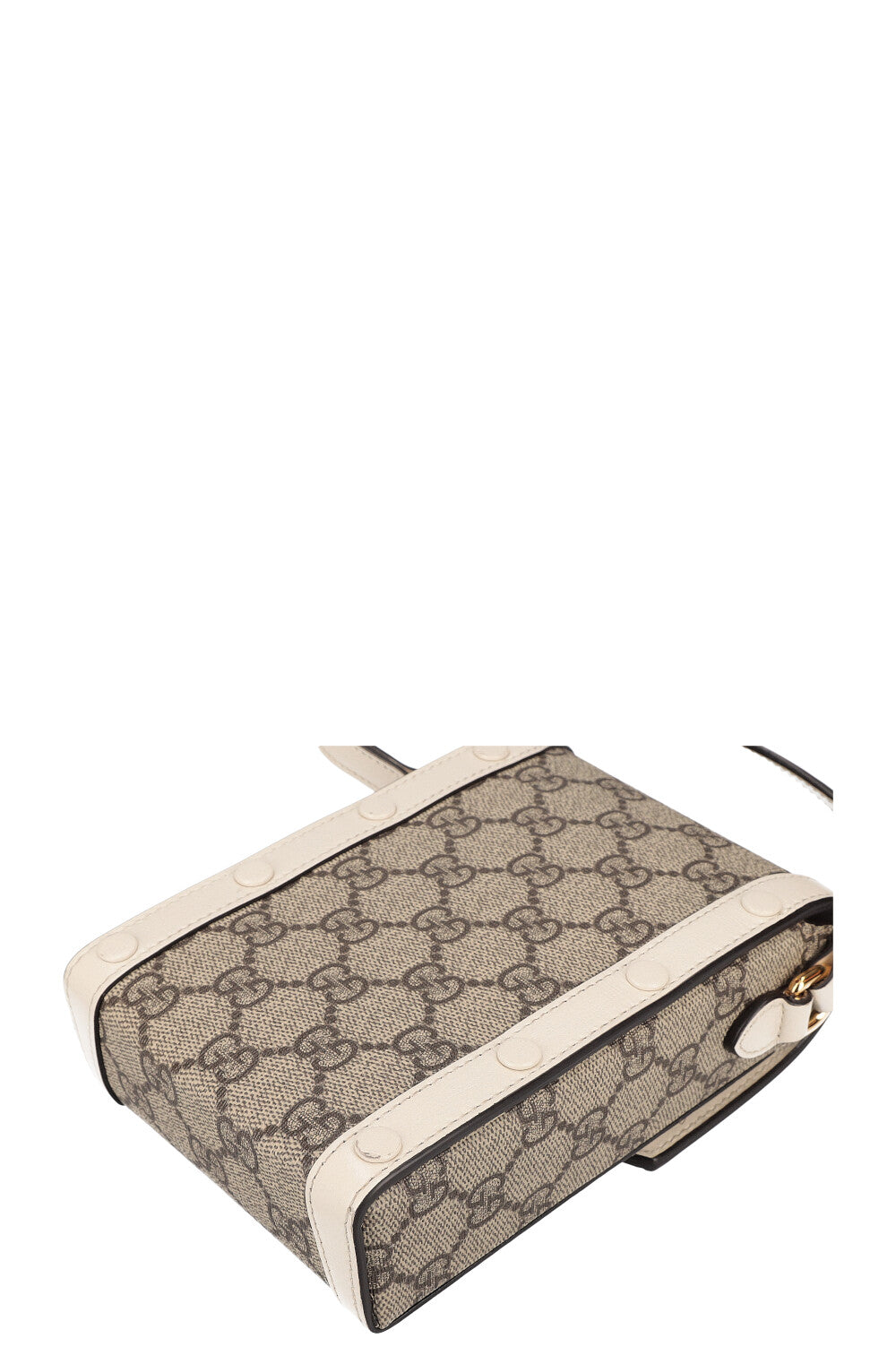 GUCCI Horsebit 1955 Mini Bag White