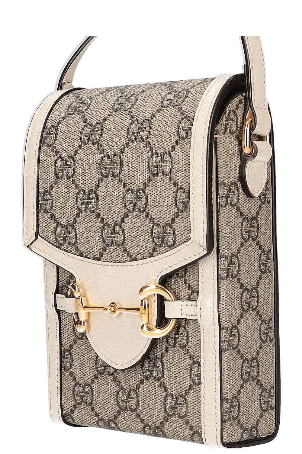 GUCCI Horsebit 1955 Mini Bag White