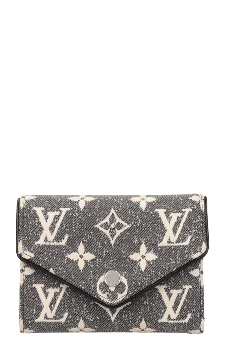 LOUIS VUITTON Victorine Wallet Denim