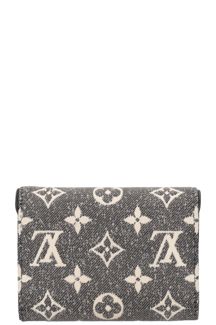 LOUIS VUITTON Victorine Wallet Denim
