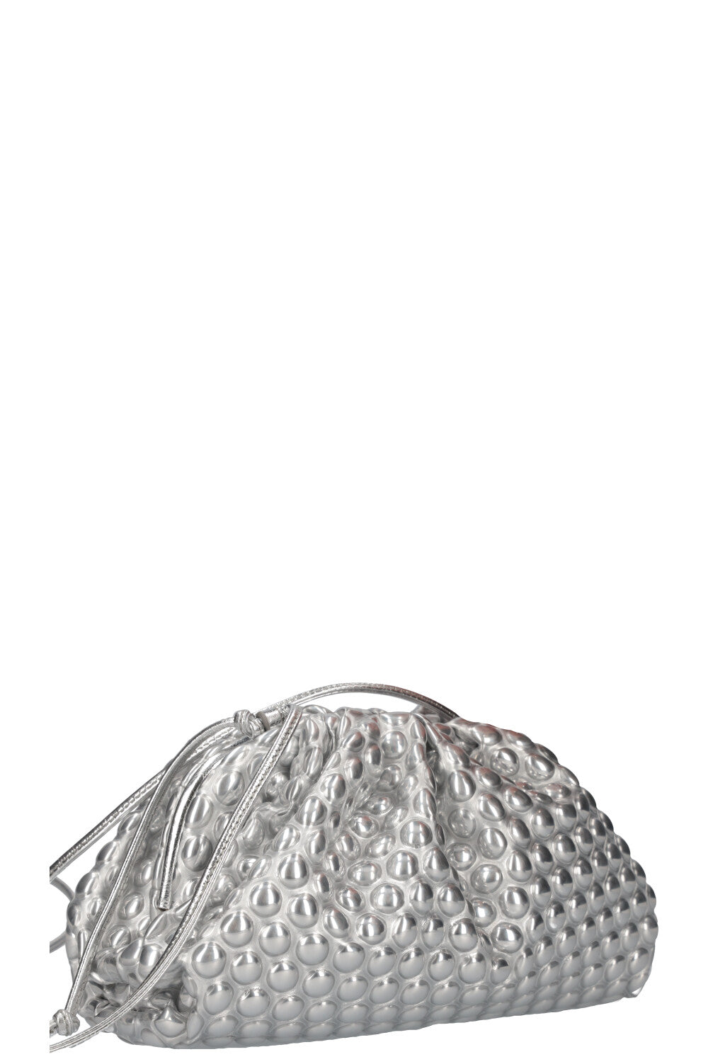 BOTTEGA VENETA The Mini Pouch Silver