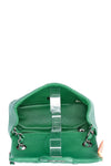 CHANEL Mini Square Flap Bag Caviar Green