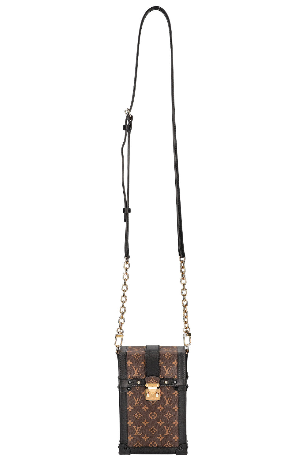 LOUIS VUITTON Malle Pochette Verticale Toile Monogram