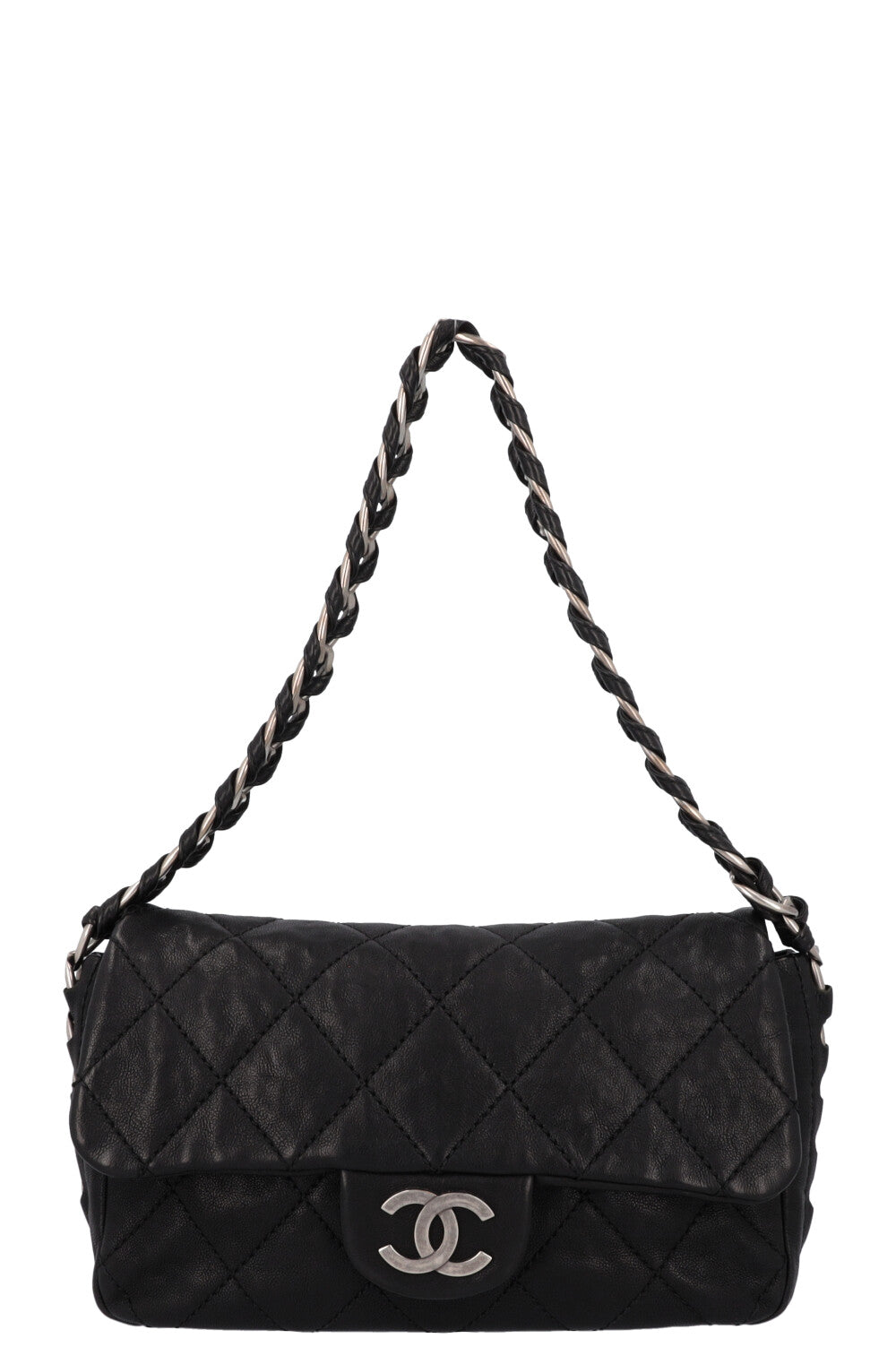CHANEL Modern Chain Flap Bag Black