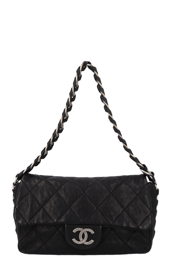 CHANEL Modern Chain Flap Bag Black