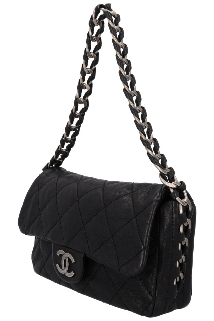 CHANEL Modern Chain Flap Bag Black