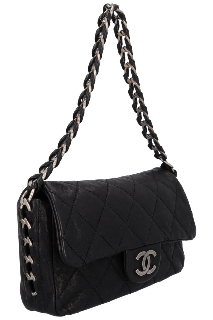 CHANEL Modern Chain Flap Bag Black