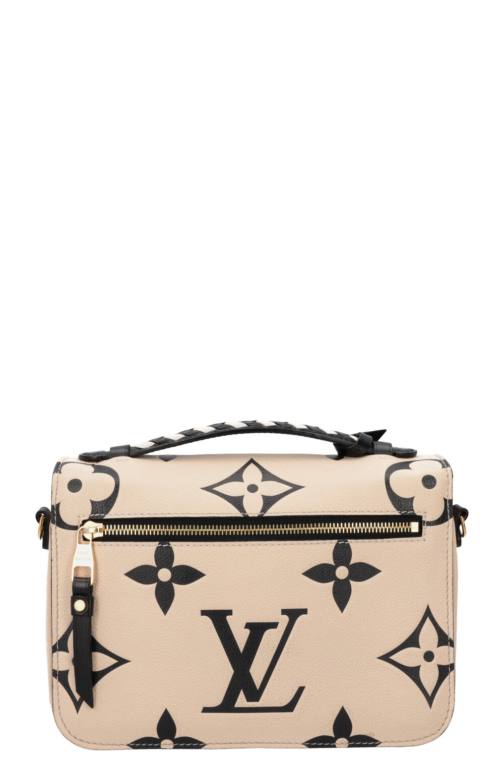 LOUIS VUITTON Empreinte MNG Giant Crafty Metis Pochette Bag Cream