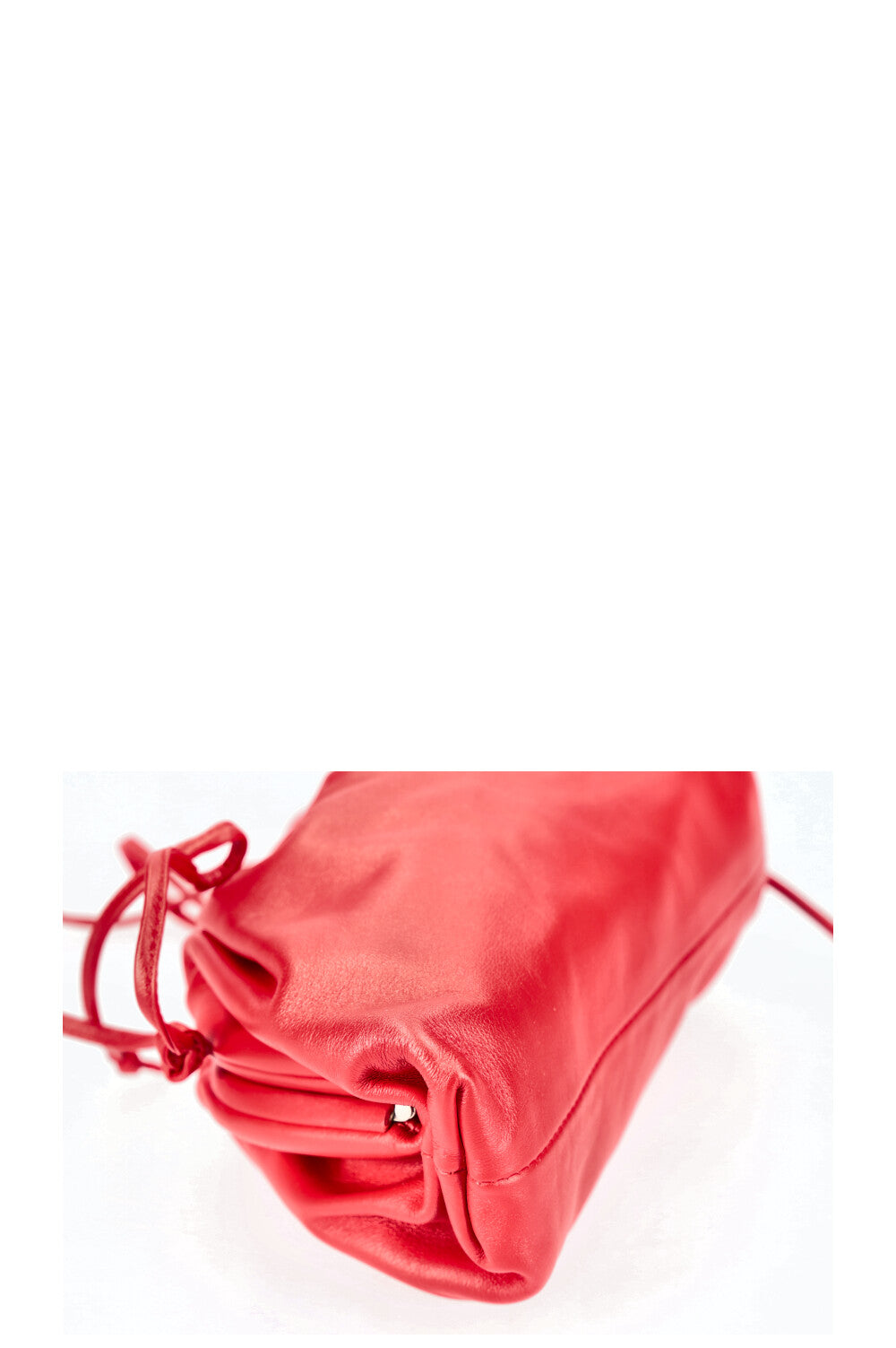 BOTTEGA VENETA Mini Pouch Bag Red