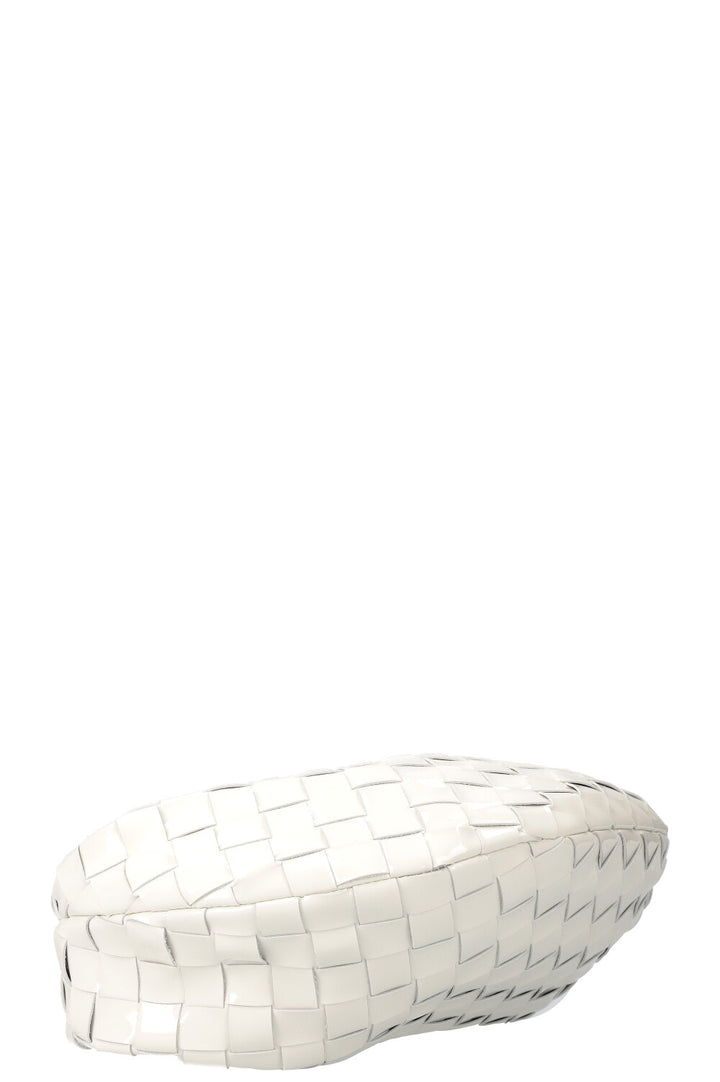 BOTTEGA VENETA Mini Jodie Bag Patent White