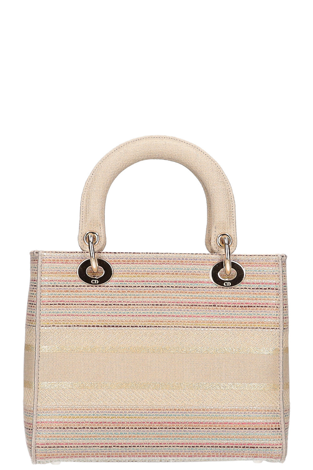 CHRISTIAN DIOR Lady Dior Bag Medium Gold Collection