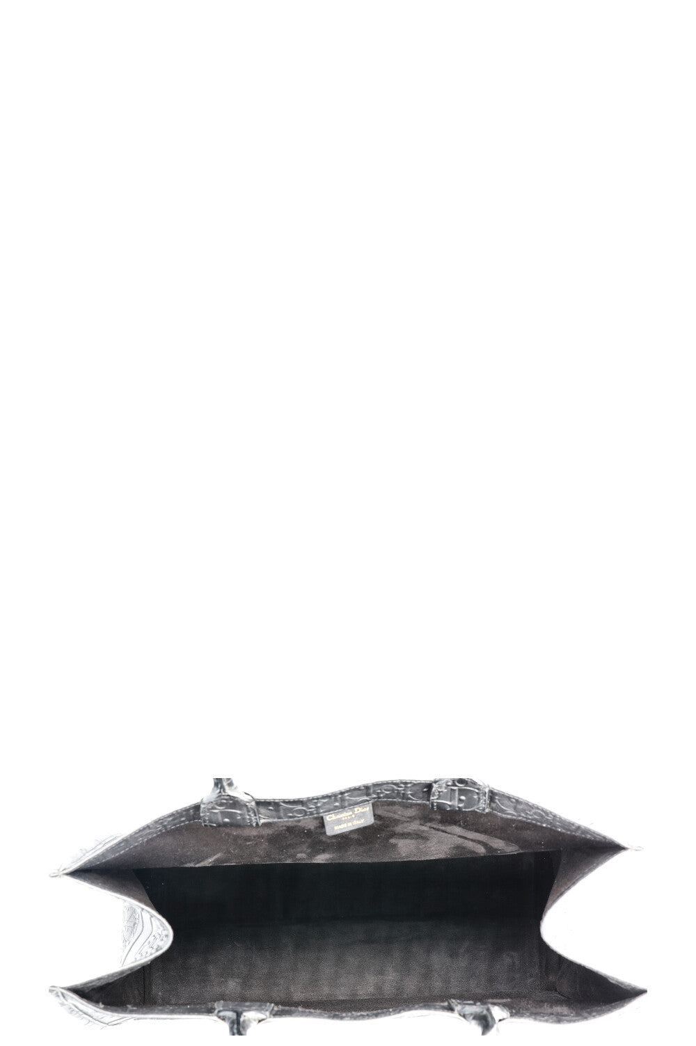 CHRISTIAN DIOR Book Tote Large Leather Black – REAWAKE