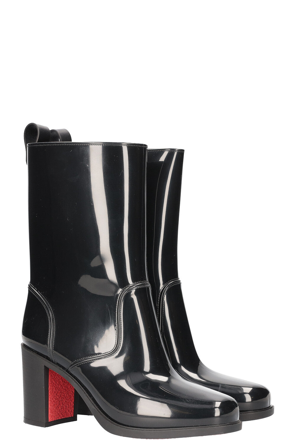 CHRISTIAN LOUBOUTIN Loubirain Boots Black