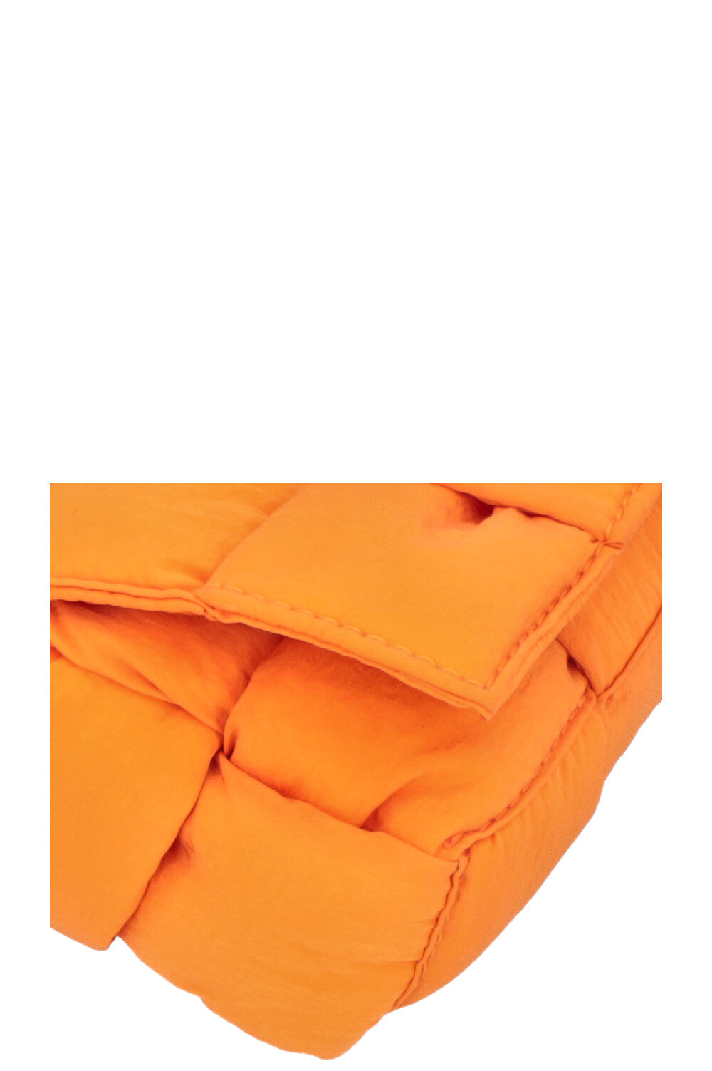 BOTTEGA VENETA Padded Mini Candy Cassette Crossbody Bag Orange