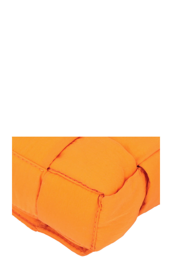 BOTTEGA VENETA Padded Mini Candy Cassette Crossbody Bag Orange