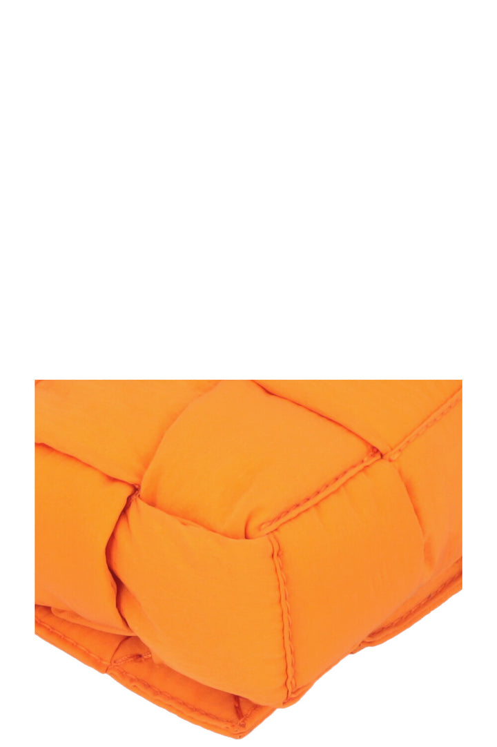 BOTTEGA VENETA Padded Mini Candy Cassette Crossbody Bag Orange
