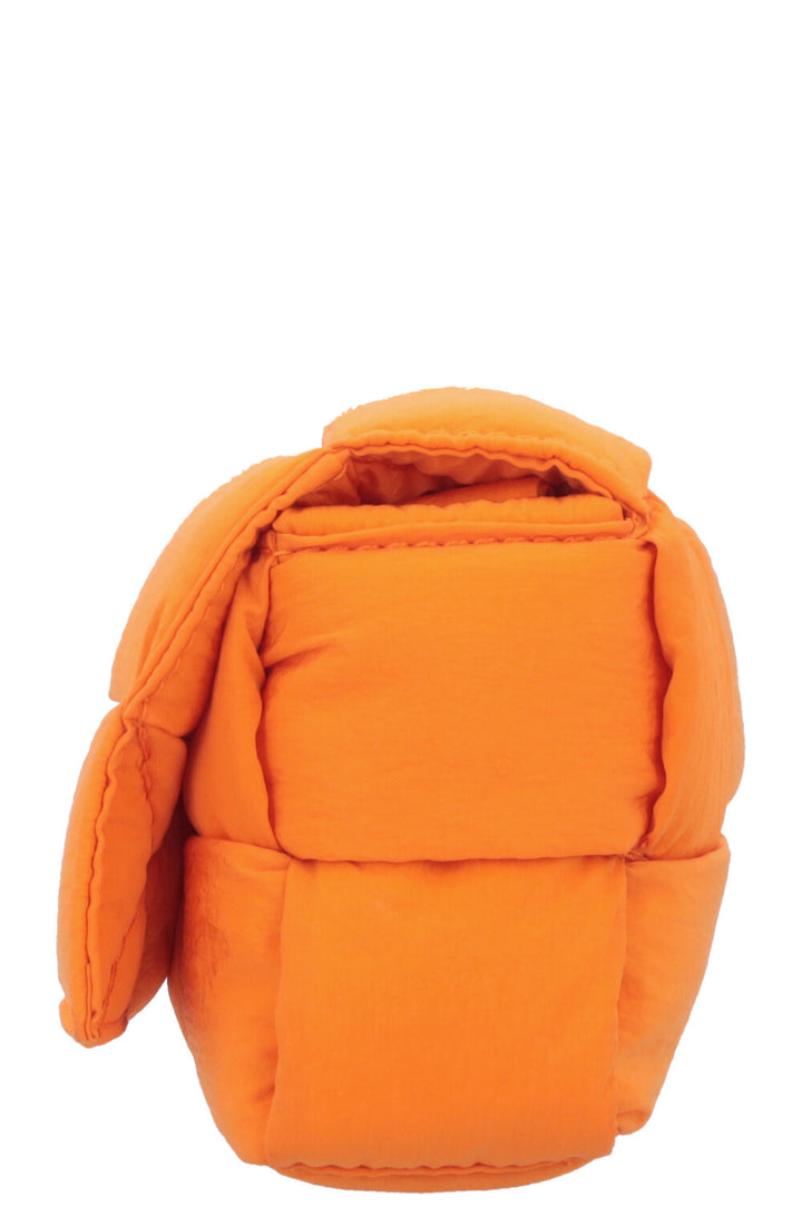 BOTTEGA VENETA Padded Mini Candy Cassette Crossbody Bag Orange