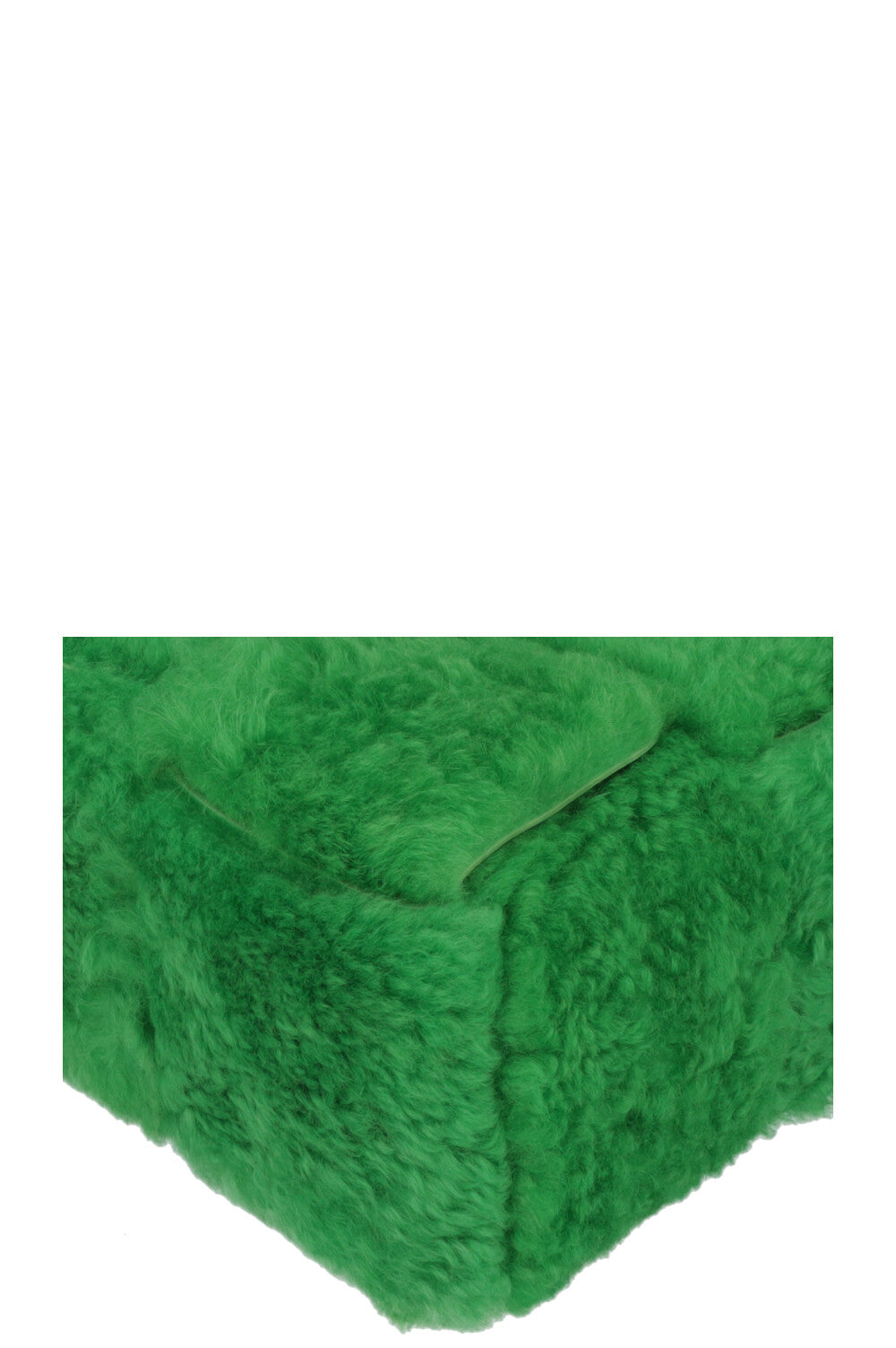 BOTTEGA VENETA Arco Shearling Bag Parakeet