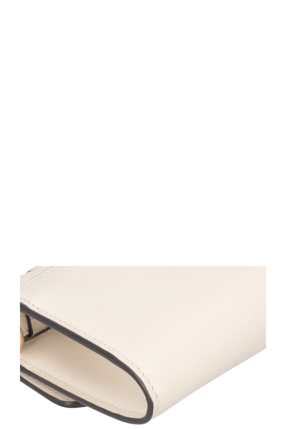 GUCCI Zumi Top Handle Wallet On Chain White