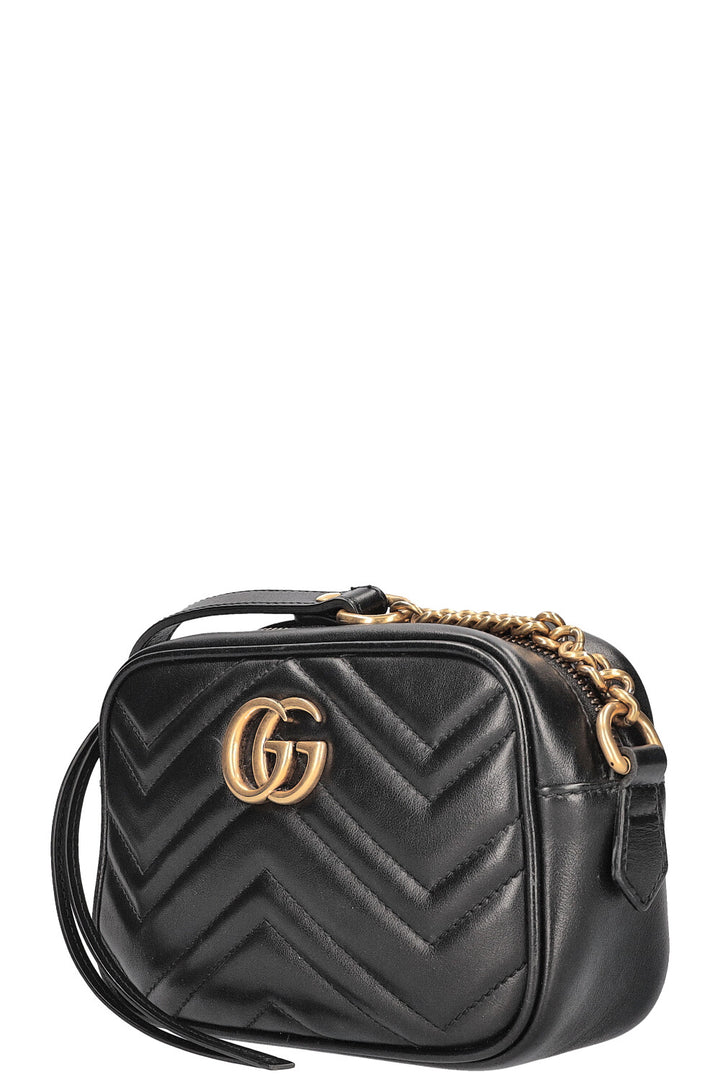 GUCCI Marmont Small Camera Bag Black