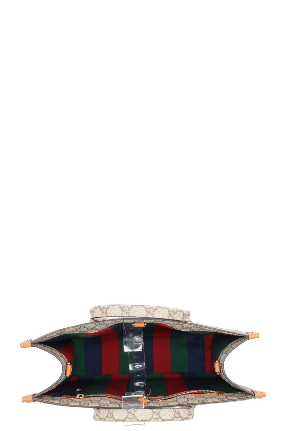 GUCCI Dans Le Vert GG Supreme Tote Bag