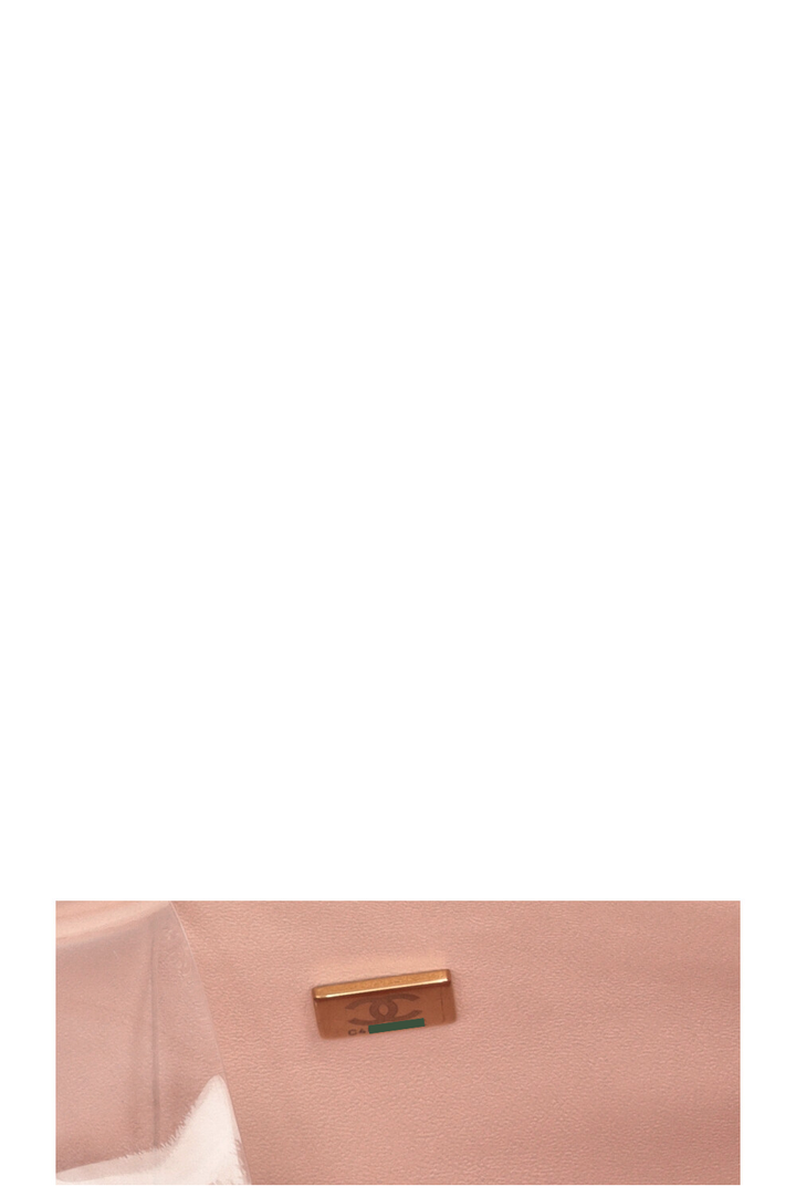 CHANEL Large Double Flap Bag Caviar Rose