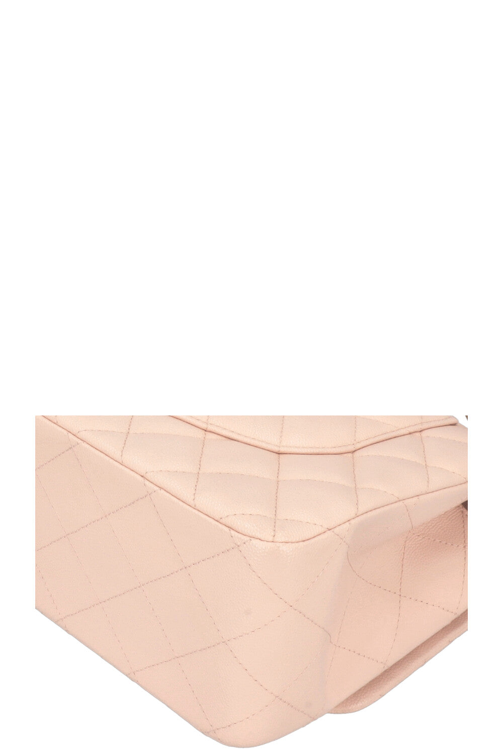 CHANEL Large Double Flap Bag Caviar Rose
