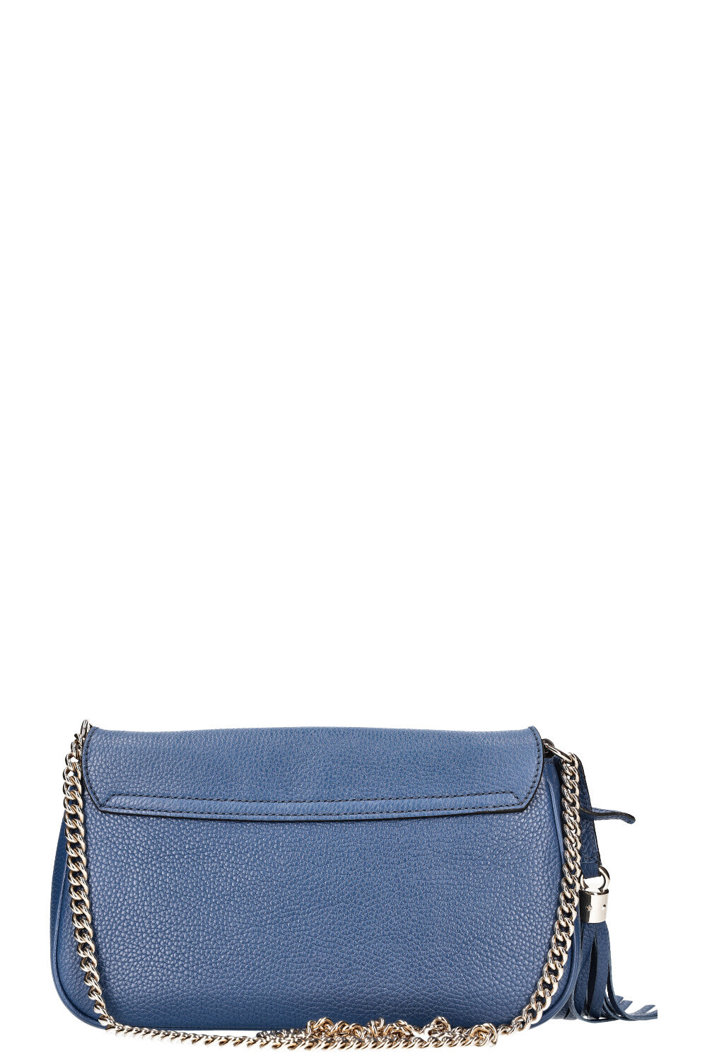 GUCCI Soho Chain Crossbody Bag Blue