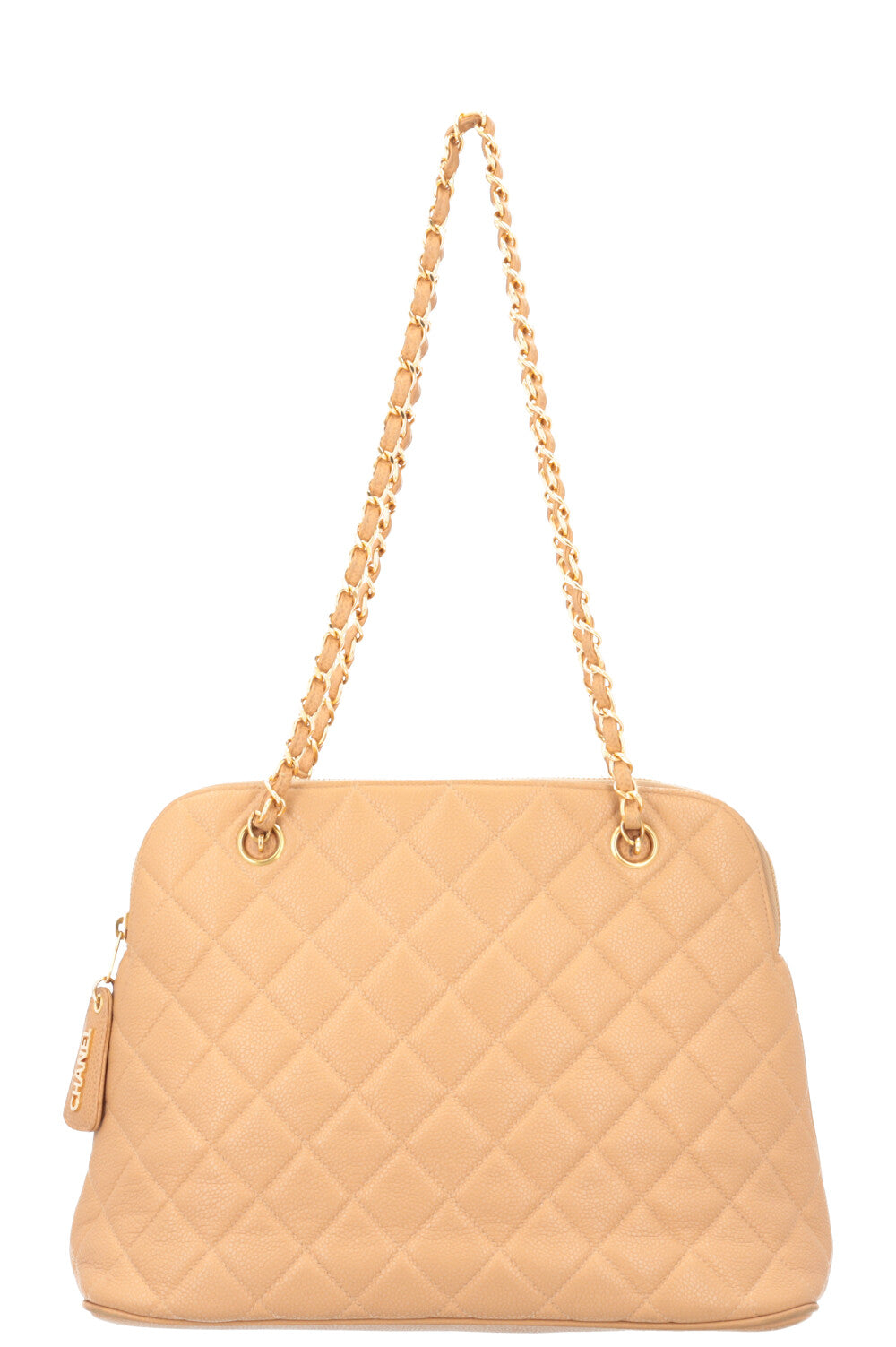 CHANEL Bag Caviar Beige