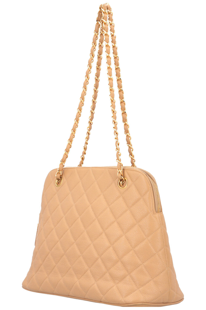 CHANEL Bag Caviar Beige